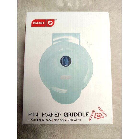 Dash 4” Mini Maker Electric Griddle 350w for Individual Pancakes Cooking Eggs - Picture 2 of 5